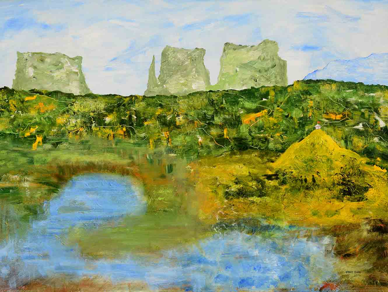 Towering Mountains - I
